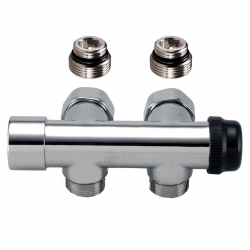 Ivar CS Kompaktní koupelnový připojovací ventil IVAR.DV 104 OPTIMA - 1/2"xM24, rohový