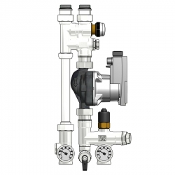 Náhled obrázku: Ivar CS Kotlový modul MULTIMIX-C - směšovaný - 3/4"Fx3/4"M *AP* - IVAR.MUL-C 20 E 