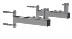 Náhled obrázku: Ivar CS Nástěnný držák - DN 40 