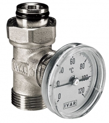 Ivar CS T-kus s teploměrem IVAR.AC 4615 N, EKxEK
