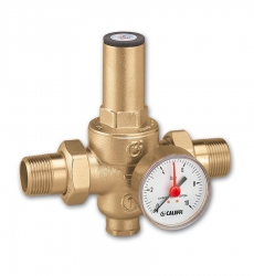 Náhled obrázku: Ivar CS Tlakový redukční ventil se šroubením, s manometrem - IVAR.5360 