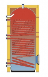 Ivar CS Zásobníkový ohřívač se dvěma integrovanými výměníky pro přípravu TV - IVAR.PRESTIGE EP
