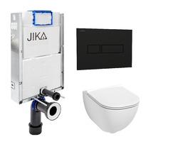 Jika Mio-N Závěsný WC set do lehkých stěn, vírové splachování KMPLOBYCS