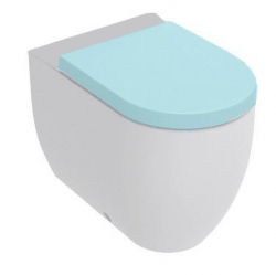 Kerasan FLO WC kombi mísa 36x43x60cm, spodní/zadní odpad