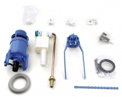 Kerasan RETRO úsporný splachovací mechanismus na WC kombi, bronz