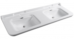 Kerasan Waldorf Keramické dvojumyvadlo 150x55 cm