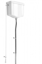 Kerasan Waldorf-Retro Splachovací mechanismus s řetízkem, chrom