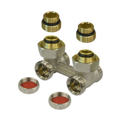 Klum Armatura připojovací k radiátorům rohová, 3/4\"