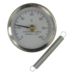 Klum Bimetalový teploměr příložný DN 63, 0 - 120 °C - PR3056