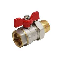 Klum Kohout kulový kovaný, se šroubením, voda