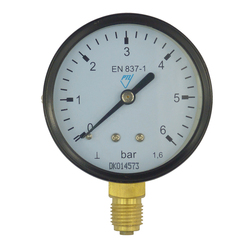 Klum Tlakoměr 100 mm, 0 - 4bar, spodní vývod 1/2\"