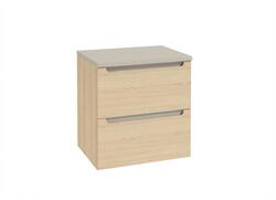 Náhled obrázku: Koupelnová skříňka s krycí deskou Naturel Stilla 60x60x45 cm dub Vicenza mat STILLADV06056D 