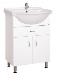 Koupelnová skříňka s umyvadlem Keramia Pro 60cm bílá PRO60Z