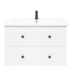 Koupelnová skříňka s umyvadlem Naturel Forli 100x45x46 cm bílá FORLI100BIU