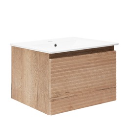 Náhled obrázku: Koupelnová skříňka s umyvadlem Naturel Savona 78x43x44,8 cm dub halifax mat SAVONA80DH 
