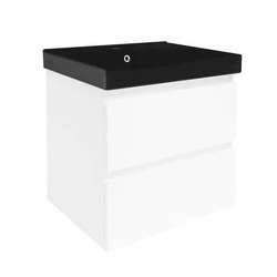 Náhled obrázku: Koupelnová skříňka s umyvadlem SAT B-Way 59x50x45 cm bílá lesk BWAY260WU1B 