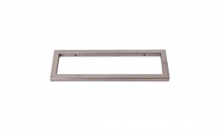 Náhled obrázku: Krajcar Podpora pro umyvadlovou desku 420x140mm, leštěný nerez, 2ks 