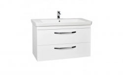 Náhled obrázku: Krajcar Skříňka s umyvadlem 105cm LX-Luxury LX105, korpus bílý, dvířka bílá 