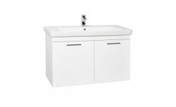 Krajcar Skříňka s umyvadlem 105cm LXK-Luxury Klasik LXK105, korpus bílý, dvířka bílá