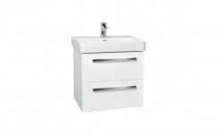 Náhled obrázku: Krajcar Skříňka s umyvadlem 60cm KPS K-Pro-S KPS60, korpus bílý, dvířka bílá 