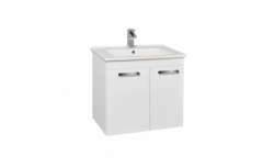 Náhled obrázku: Krajcar Skříňka s umyvadlem 65cm KA-Atria KAK65, korpus bílý, dvířka bílá 