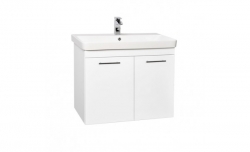 Krajcar Skříňka s umyvadlem 80cm LXK-Luxury Klasik LXK80, korpus bílý, dvířka bílá