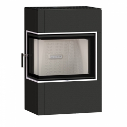 Krbová kamna BEF Home Kompakt Therm 8 CL černá (rohové prosklení)