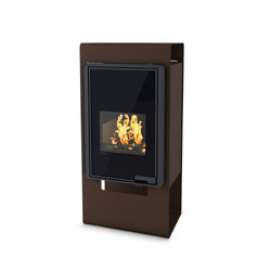 Krbová kamna HS Flamingo Deluxe Singa 9kW hnědá - sametová