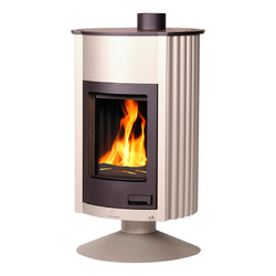 Krbová kamna MASTERFLAMME Grande II 17kW krémová