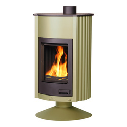 Krbová kamna MASTERFLAMME Grande II 17kW olivová