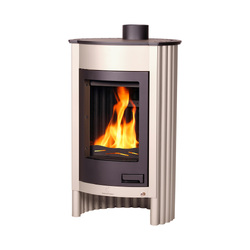 Krbová kamna MASTERFLAMME Medie I 12kW krémová