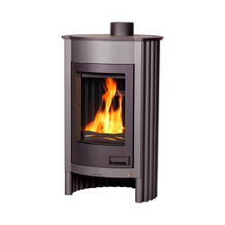 Krbová kamna MASTERFLAMME Medie I 12kW šedá