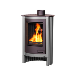 Krbová kamna MASTERFLAMME Piccolo I 7kW šedá