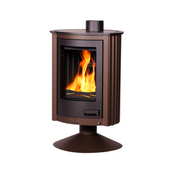 Krbová kamna MASTERFLAMME Piccolo II 7kW hnědá - sametová