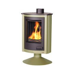 Krbová kamna MASTERFLAMME Piccolo II 7kW olivová