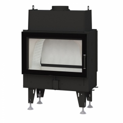 Náhled obrázku: Krbová vložka pro pasivní domy BEF Home Twin 8 N II Passive (oboustranná dvířka sklo-výplň) 