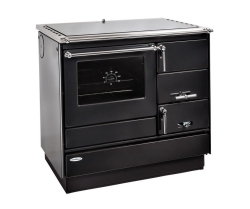 Náhled obrázku: KVS Moravia Sporák na pevná paliva s troubou TYP 9103 8,4kW antracit/chrom 