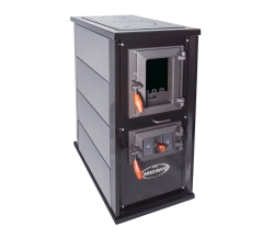 Náhled obrázku: KVS Moravia Sporák na tuhá paliva SIMON VSP 9190 7kW antracit/dřevo 