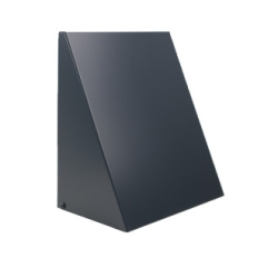 Luftuj LUFTOMET Wall Triangle antracit venkovní mřížka pro vzduchotechniku - 125 mm - LW-T125-A