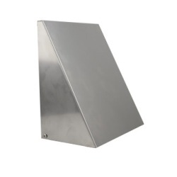 Náhled obrázku: Luftuj LUFTOMET Wall Triangle nerez venkovní mřížka pro vzduchotechniku - 200 mm - LW-T200-N 