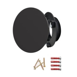 Luftuj Vyústka VZT pro rekuperaci LUFTOMET Sky plast kruh černý mat