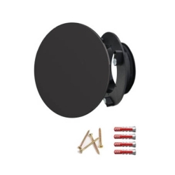 Luftuj Vyústka VZT pro rekuperaci LUFTOMET Sky sklo kruh mat černá