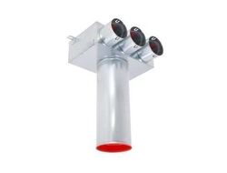 MAT Stropní / podlahový box pro talířový ventil DN 125, KLO-3x75/125