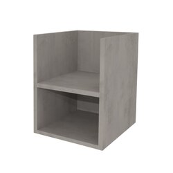 Mereo Aira Koupelnová skříňka spodní 40 cm, Multidecor, Chromix stříbrný - CN795SACST