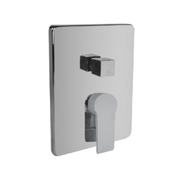 Mereo Dita Podomítková baterie 2 výstupy Mbox hranatý kryt chrom