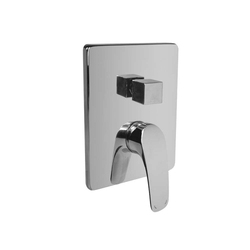 Mereo Eve Podomítková baterie 2 výstupy Mbox hranatý kryt chrom - CBV60106C