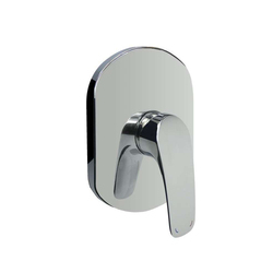 Mereo Eve Sprchová podomítková baterie bez přepínače Mbox oválný kryt chrom - CBV60105B