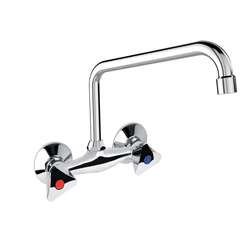 Mereo Kasia Dřezová baterie 100mm s U ramínkem trubkovým ø 18mm - 230 mm chrom