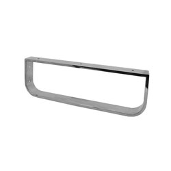 Mereo Konzole nerezová pod nábytkovou desku - oblá - CN102K