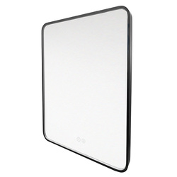 Mereo LED zrcadlo 60x80 cm s dotykovým ovládáním hranaté CN171